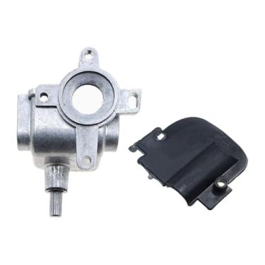 Imagem de MotiveTech Ventilador elétrico oscilante engrenagem oscilante caixa de engrenagens liga de alumínio eficiente peças de reposição vibração direção do vento para