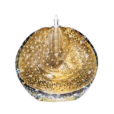 Imagem de Lamparina Em Cristal Murano Com Ouro 24K - São Marcos 11Cm