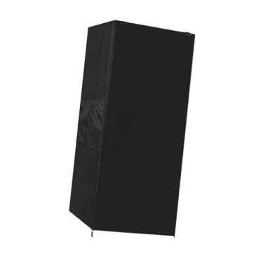 Imagem de IEUDNS Capa protetora para geladeira externa, tecido Oxford, proteção para freezers verticais, folha para geladeira, escritório, quintal, sala de jantar, 92 Cm X 77 Cm X 183