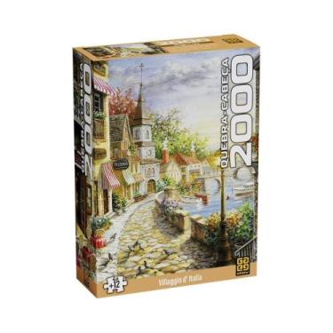 Imagem de Quebra-Cabeça 2000 peças Villaggio D'Italia Grow - 04925