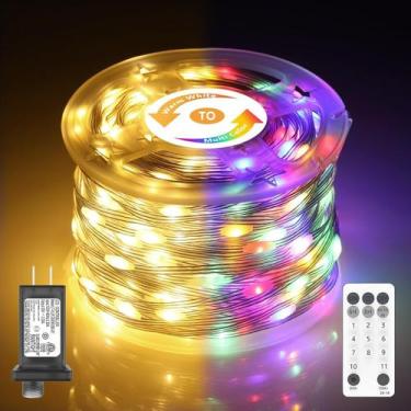 Imagem de Luces de Navidad Soiarllt 63 m 600 LED para Exterior Impermeables