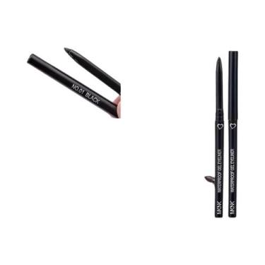 Imagem de Lápis Delineador À Prova d'Água De Longa Duração Em 5 Cores Azul Preto