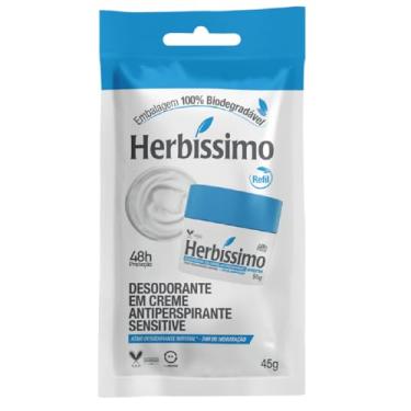 Imagem de Herbíssimo Desodorante Creme Sensitive Refil 45g