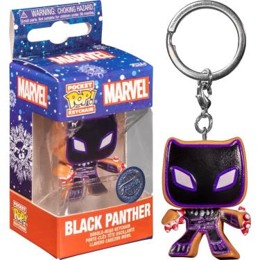 Imagem de Pocket Pop Keychain Black Panther Holiday