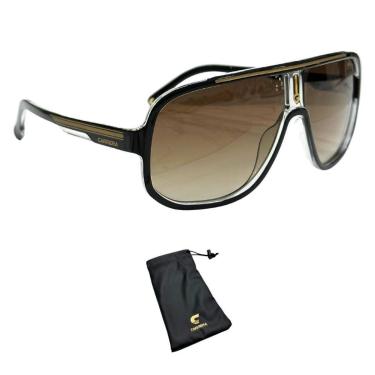Imagem de Óculos de sol Carrera 1058/S 2M2HA Preto Marrom - Tam 63-Unissex