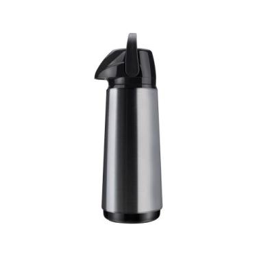 Imagem de Garrafa Térmica 1,8L com Tampa Invicta Air Pot - Slim Inox