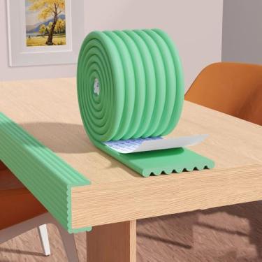 Imagem de TRAGLO Basketball Basement Pole Pad, 33ft Wrap Around Pole Padding Self Adhesive Protective Covers Waterproof Column Pads for Playground Garage, Easy Installation(Verde)