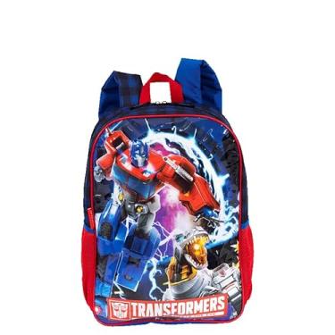 Imagem de Mochila Escolar Sestini Transformers Optimus Colorido 66327-00