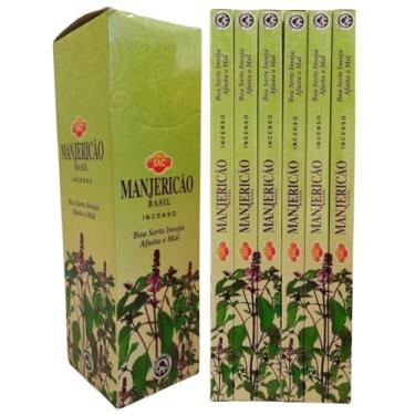 Imagem de Incenso Indiano Sac Manjericão - Abre Caminhos Cx.6un.8v.