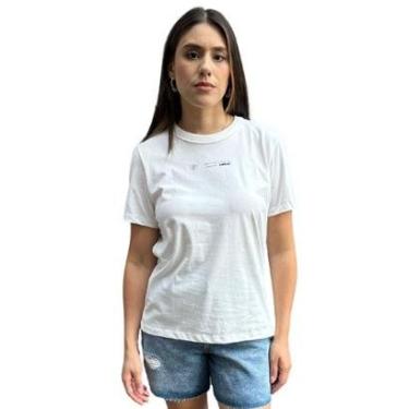 Imagem de Camiseta Comfort Feminina Estampada Original Clothing Colcci-Feminino