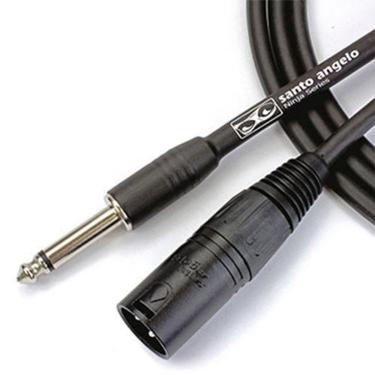 Imagem de Cabo Microfone Santo Angelo Ninja Nm - P10/Xlr 25Ft/7,62 Mts