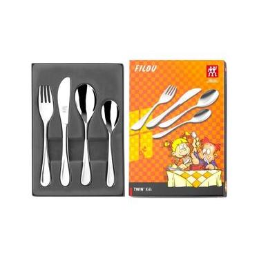Imagem de Jogo de talher infantil Zwilling Filou 4 peças: Segurança, praticidade e diversão nas refeições