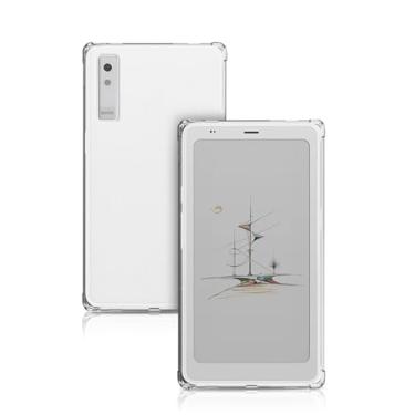 Imagem de Capa para Boox Palma 2 Pro, capa de proteção NOUKAJU E-Reader com compartimento para caneta, TPU transparente, resistente a quedas, capa de proteção para leitor de eBook Boox Palma 2 Pro de 6,1