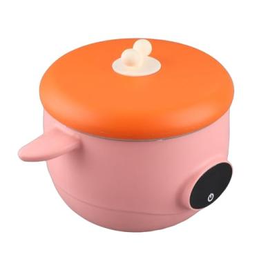 Imagem de Jiawu Tigela Isolada Com Aquecimento de 45 Graus Centígrados Tigela de Alimentação Magnética Recarregável para Crianças, de Comida Infantil de Aço Inoxidável Adequada para Vários Alimentos para Crianças (Rosa)