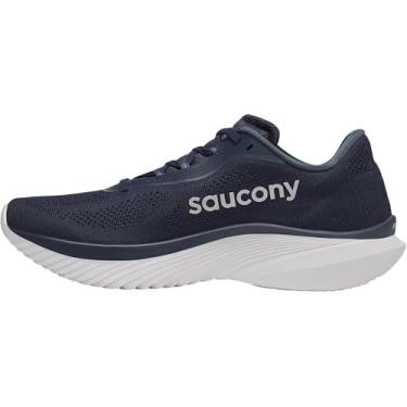 Imagem de Saucony Tênis feminino Kinvara 15, Azul marinho/prata, 36