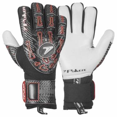 Imagem de Poker, Luva de Goleiro Poker Profissional Hug Flex 4 Cor:Preto;Tamanho:11;Gênero:Masculino