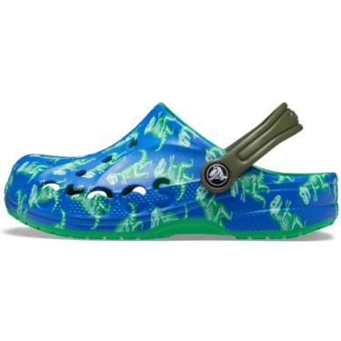 Imagem de Sandália crocs baya graphic clog t blue bolt/multi - 22