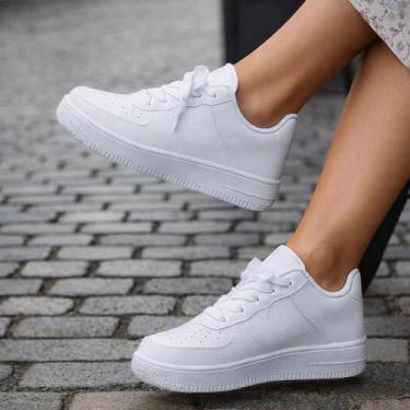 Imagem de Tênis Sneakers Moda Casual Social Feminino Masculino Caminhada e Acade