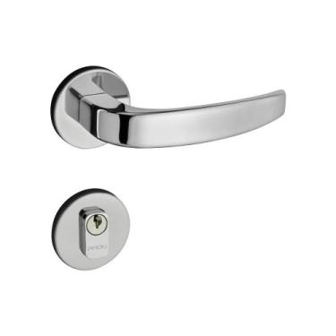 Imagem de Fechadura vic cromo acetinado pado, Externo