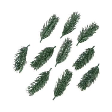 Imagem de Galhos De Pinheiro Artificiais 50-100 Peças Plantas Falsas Decoração D