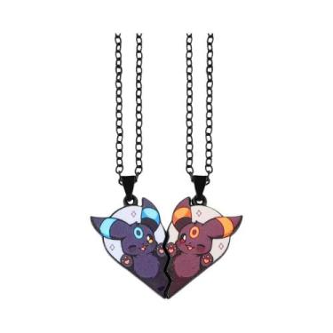 Imagem de Colar De Pingente Pokémon Com Eevee, Leafeon, Vaporeon, Flareon, Espeo