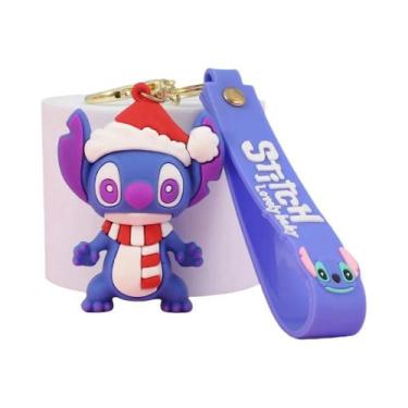 Imagem de Chaveiro De Natal Fofo Em PVC Com Chifres E Chapéu, Decoração De Bolsa