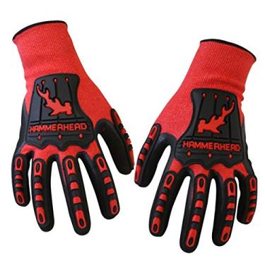 Imagem de Luvas Hammerhead Spearguns Dentex – Mahi Mahi Ahi Nitrilo Grip – Resistente a cortes (Lv5) e resistente a perfuração (Lv3) – GG