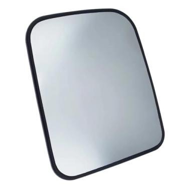 Imagem de Carro aquecido espelho retrovisor lateral de vidro branco esquerda/direita compatível com nissan pick-up 1998-2005 patrulha y61 1997-2013 navara d22 1997-2015(Left Side)