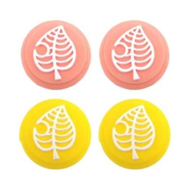 Imagem de Capas De Controle Para Thumb Stick Animal Crossing Bear Leaf Para Swit