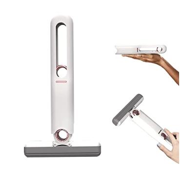 Imagem de Mop de Squeeze Portátil Ferramenta Limpeza Absorvente para Uso Úmido e Seco Esponja com Design Puxar Empurrar Sem Lavagem à Mão Casa Carro