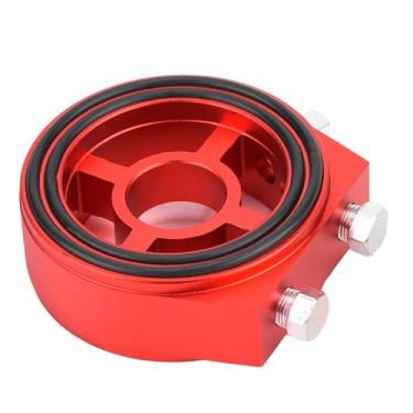 Imagem de Naroote Adaptador de Resfriador de óleo Universal, Placa de Filtro de óleo de Alta Temperatura Em Alumínio para Melhor Desempenho do Motor, Adequado para Todos Os Veículos