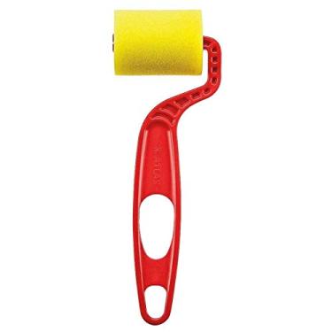 Imagem de Atlas - Rolo de Pintura de Espuma de 5cm em 100% Poliéster e Com Densidade 30 (kg/m³), Cor Amarela