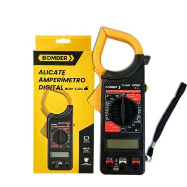 Imagem de Alicate Amperímetro Digital  Medidor Elétrico até 1000A/750V com Desli