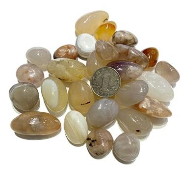 Imagem de 100 g Natural Cornalina Cristal Cascalho Ágata Pedras Plantio Aquário Aquário Aquário Material DIY, 100 g 20-30 mm (Cor: 100 g 15-20 mm)