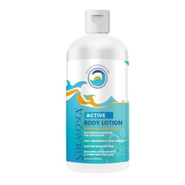 Imagem de STREAM 2 SEA Loção corporal nutritiva para pele seca, 32 ml de vitamina E Squalene Reef segura e livre de parabenos, loção corporal hidratante pós-sol, nutre e protege a pele da exposição ao sol e