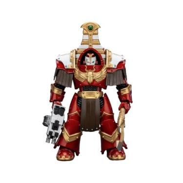 Imagem de JOYTOY Figuras de ação Warhammer 40K 13,5 cm Thousand Sons Sekhmet Terminator Cabal 1/18 Estatueta colecionável modelo móvel (Sekhmet com Combi-Bolter e arma da força Achea)
