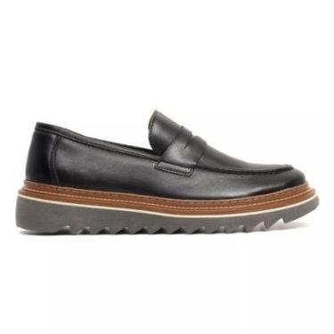 Imagem de Sapato Loafer Slip On Masculino em Couro Premium Tratorado Cor:;Gênero:Masculino;Tamanho:43-Masculino