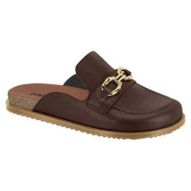 Imagem de Mule Moleca Corrente Detalhe Dourado Feminino-Feminino