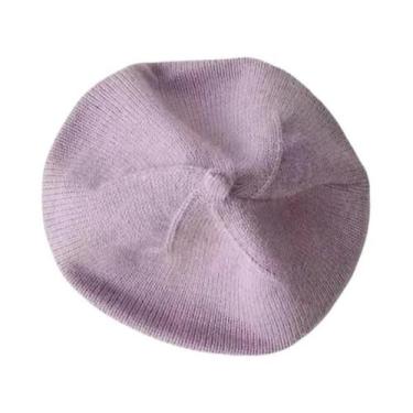 Imagem de Boina De Tricô Colorida Para Crianças, Estilo Coreano, Boné De Lã Fofo