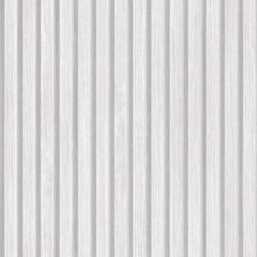 Imagem de Papel De Parede Vinilico Estilo Ripado Branco - Unique 5065.