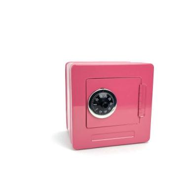 Imagem de Money Bank Creative Pink com fechadura combinada de metal 480 g - yiwe