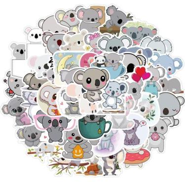 Imagem de Pacote de adesivos Cute Koala Waterproof Vinyl Decalks x50 - yiweisai
