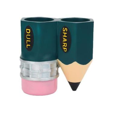 Imagem de Porta-canetas Porta-lápis Organizador de mesa Creative Resin - yiweisa