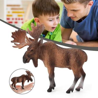 Imagem de Ornamento decorativo Sajy Elk Solid PVC Action Figure 12,5 cm - Gloome