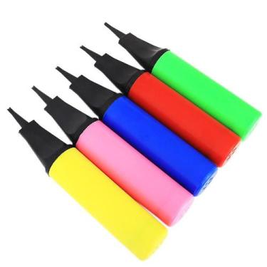 Imagem de Bomba infladora de ar portátil de plástico portátil para balões - Gloo