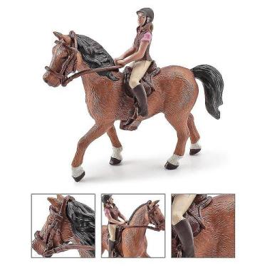Imagem de Figura de ação com ornamento decorativo Sajy Lady Riding Horse - Gloom