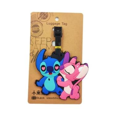 Imagem de Etiqueta De Bagagem Disney Lilo & Stitch Para Meninos, Suporte De Iden