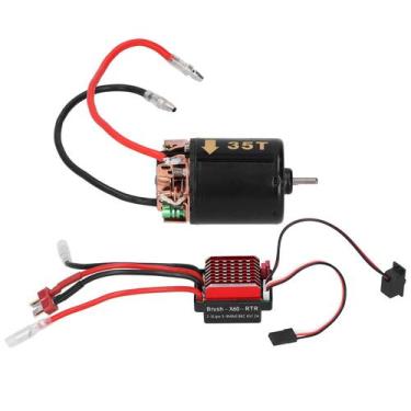 Imagem de Motor de carro RC VGEBY 540 escovado com 360A ESC para carro 1/10