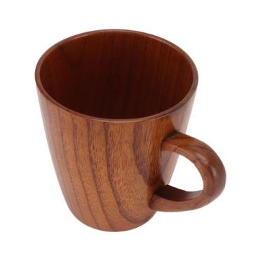 Imagem de Xícara de chá de madeira Jeffergarden feita à mão multifuncional (1 un