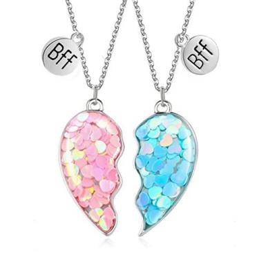 Imagem de Colar Long Tiantian Best Friend para 2 meninas magnético